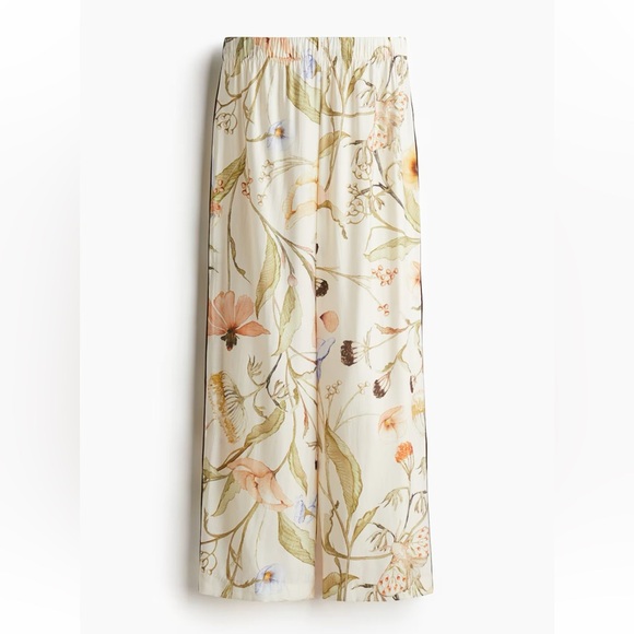 NWT H&M FLORAL-MOTIF SHIRT & PANTS - Picture 8 of 10
